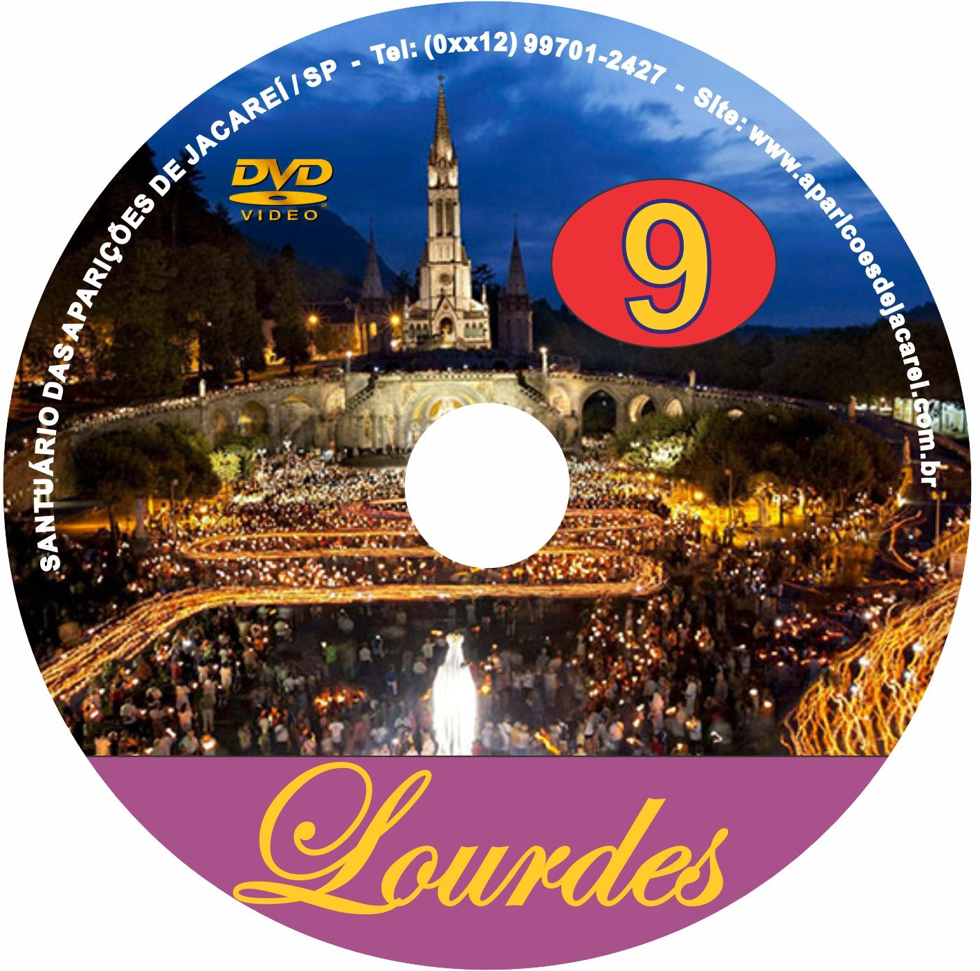 DVD Lourdes 9 DVD Lourdes 9